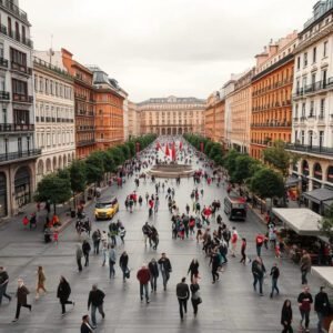 Plaza de una ciudad