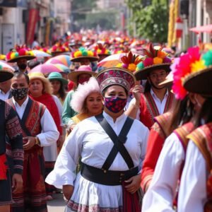 Desfile de máscaras
